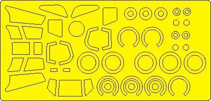 Mi-4AV Hound mask for TRUMPETER 1:48