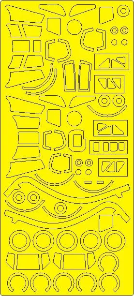 Mi-4AV Hound EXPERT mask for TRUMPETER 1:48