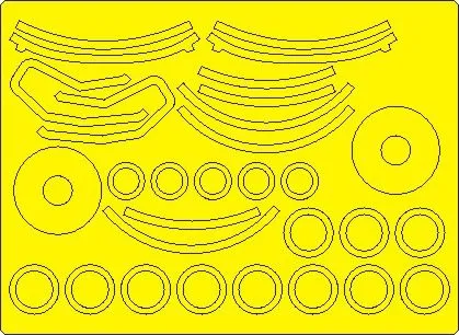 Boeing 737-800, C-40A, P-8A Poseidon, E-7A BIG mask for BPK 1:72