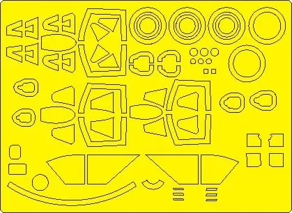 MiG-21 EXPERT mask for EDUARD 1:48