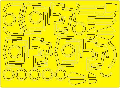 MiG-29UB ADVANCED mask for Academy 1:48