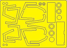 AH-1Z Viper mask for Kitty Hawk 1:48