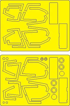 AH-1Z Viper EXPERT mask for Kitty Hawk 1:48