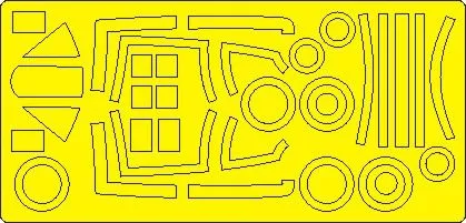 Wyvern S.4 (early version) mask for Trumpeter 1:48