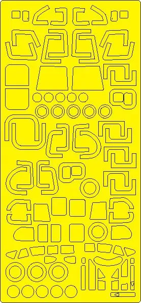 Sikorski H-19A Chickasaw ADVANCED mask for AMP 1:48