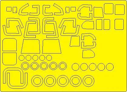 Sikorski H-19A Chickasaw mask for AMP 1:48