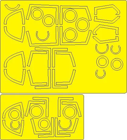 MiG-35 ADVANCED mask for Hobby Boss 1:48