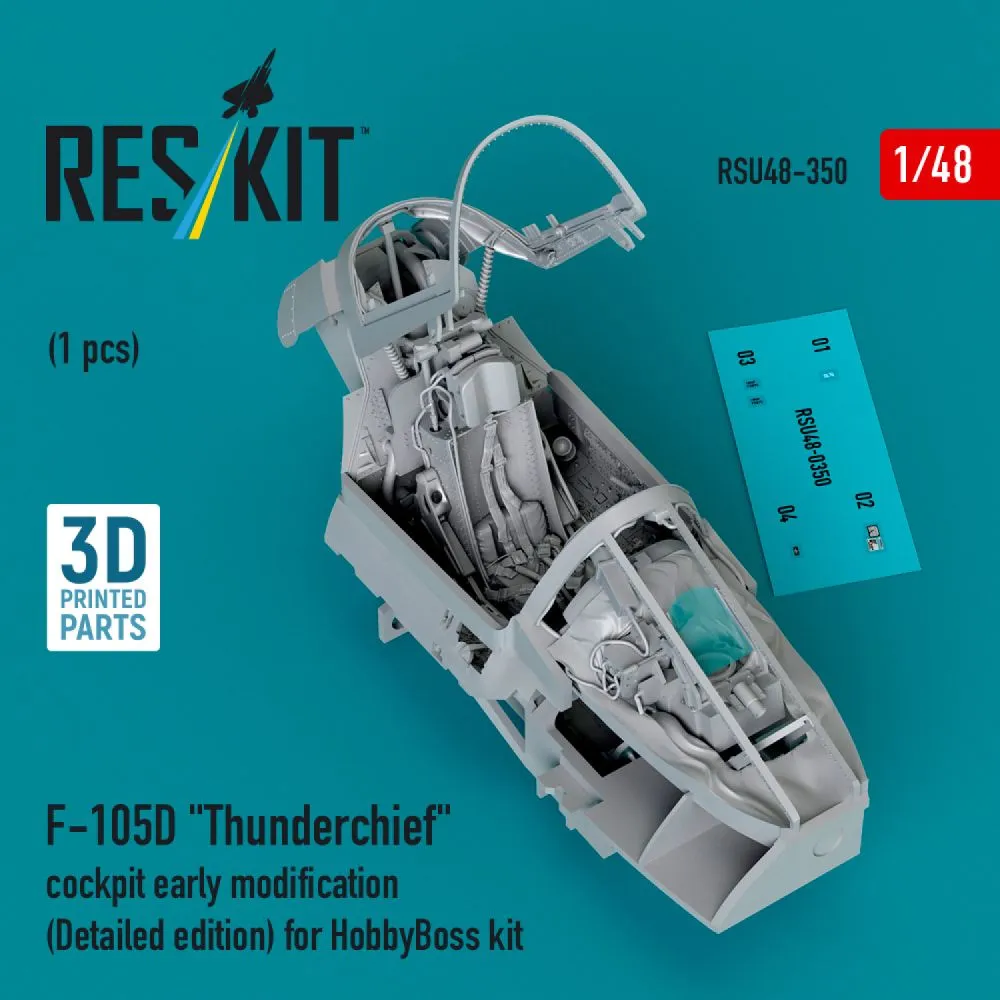 F-105D "Thunderchief" cockpit early 1:48