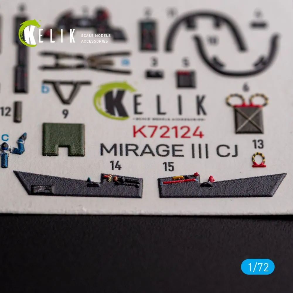 MIRAGE IIICJ interior for Special Hobby 1:72