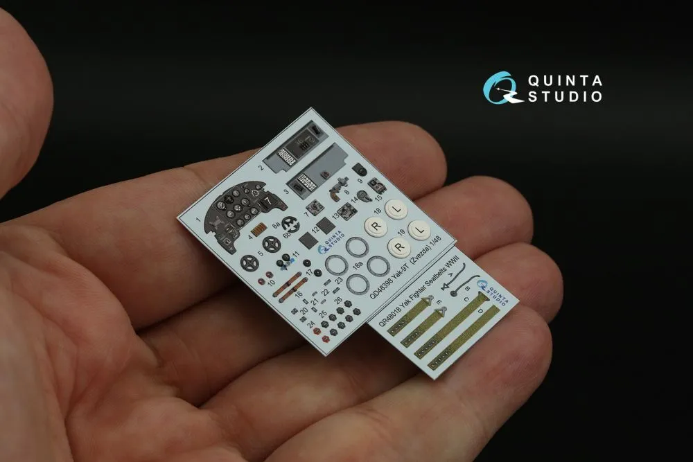 Yak-9T Interior for Zvezda 1:48