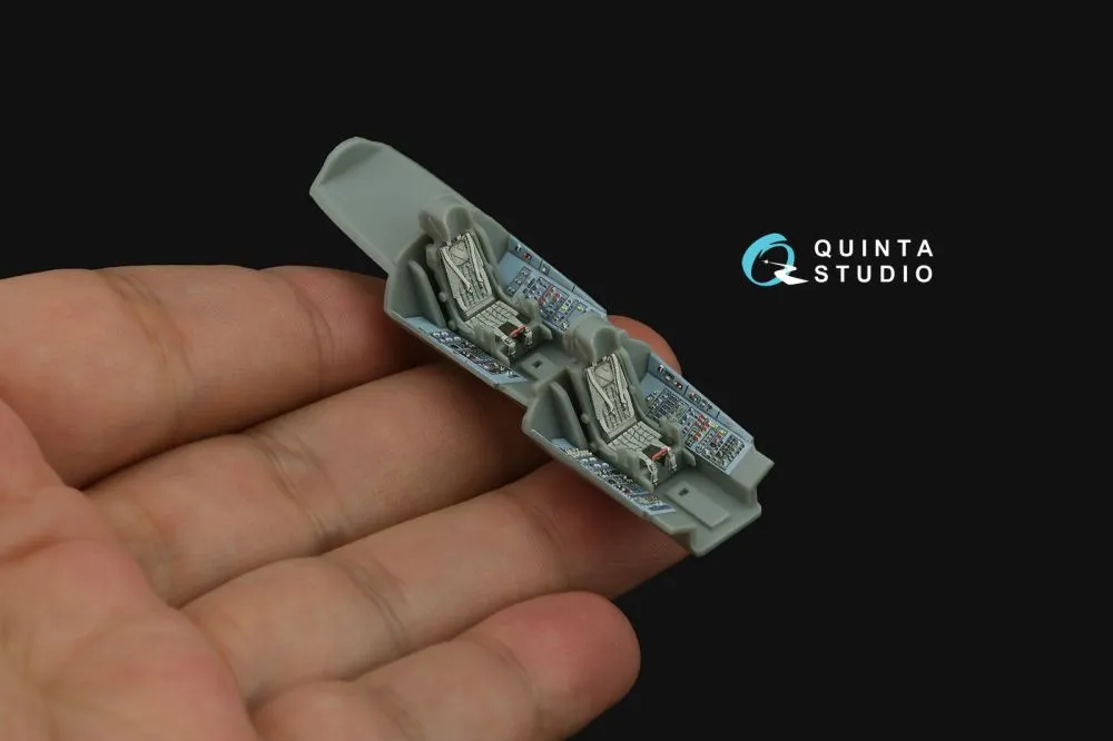 Su-27UB Interior (w/ resin parts) for Trumpeter 1:72