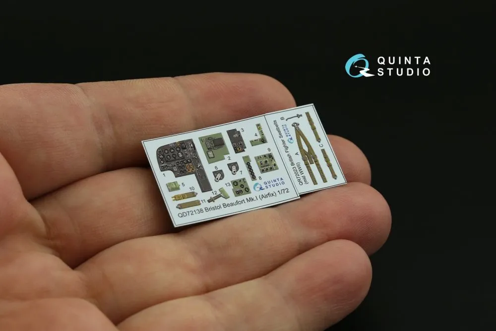 Bristol Beaufort Mk.I Interior for Airfix 1:72