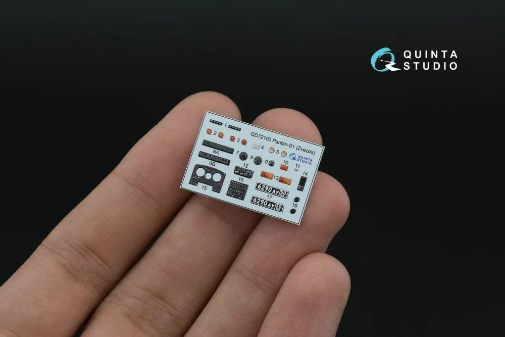 Pantsir-S1 detail set 1:72