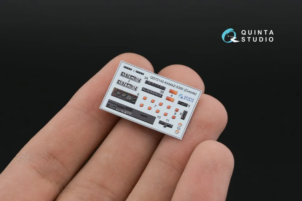 KAMAZ-5350 detail set 1:72