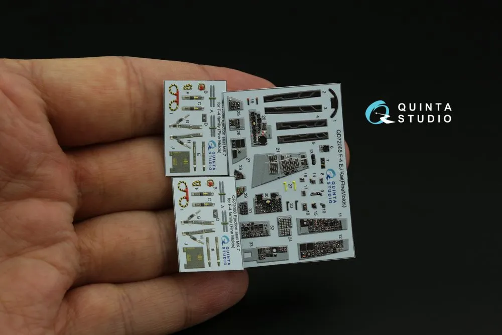 F-4EJ KAI Interior for FineMolds 1:72