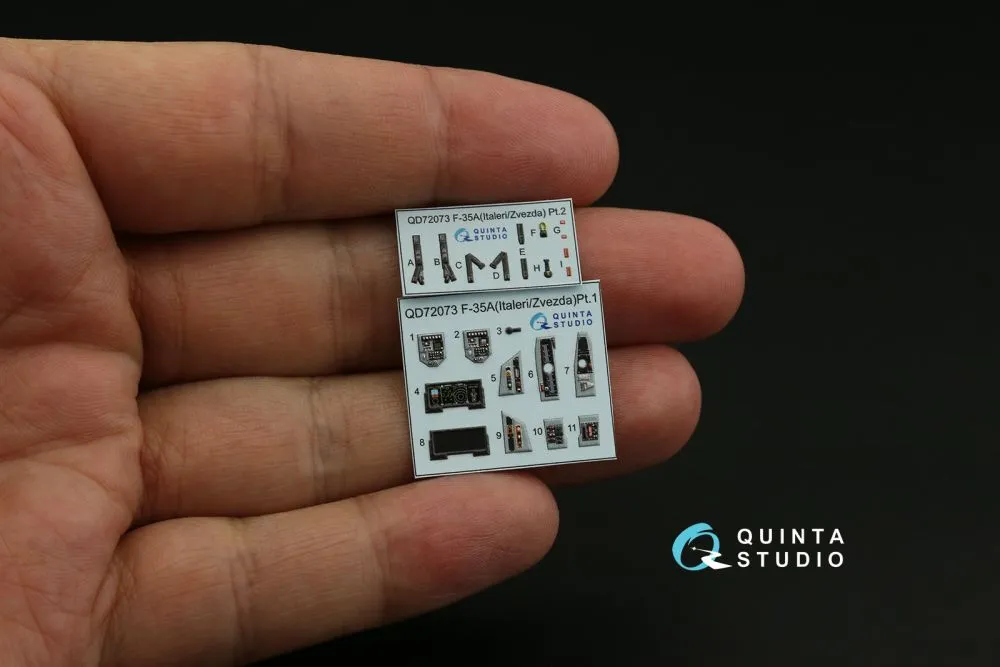 F-35A Interior for Italeri 1:72