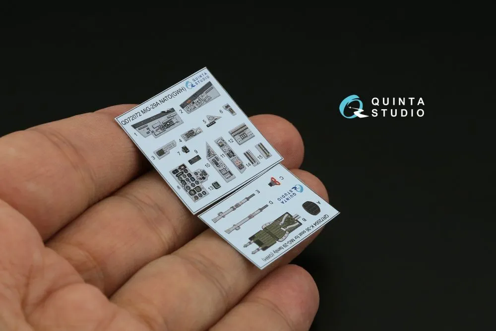 MiG-29A NATO Interior for GWH 1:72