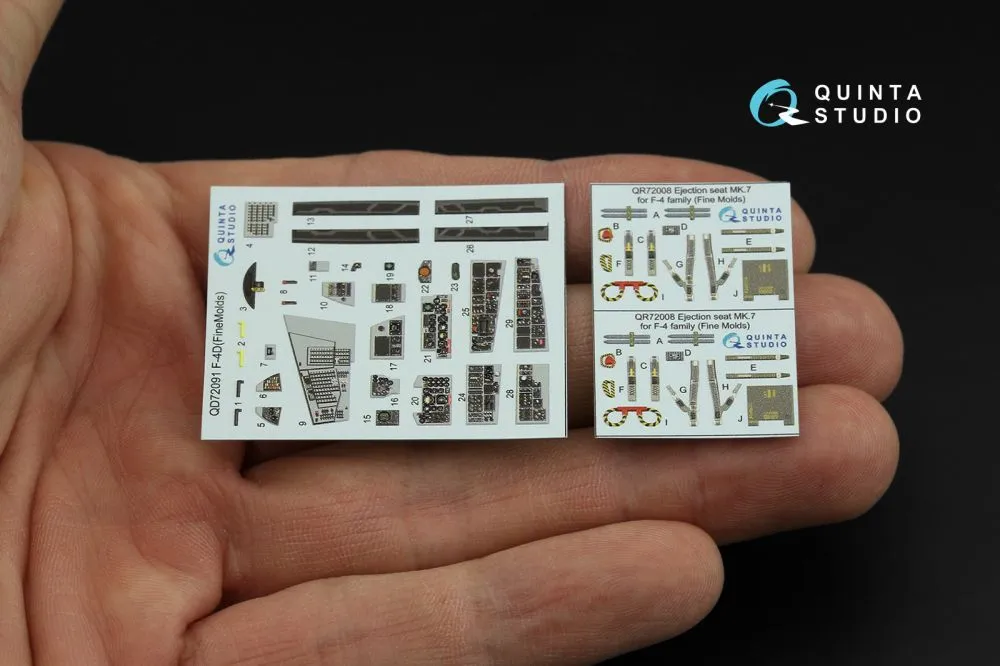 F-4D interior for FineMolds 1:72