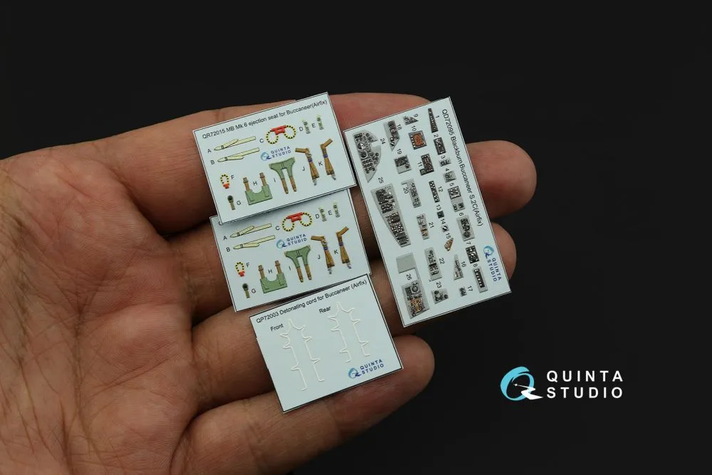 Buccaneer S.2C interior for Airfix 1:72