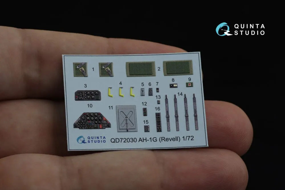 AH-1G Interior for Special Hobby 1:72