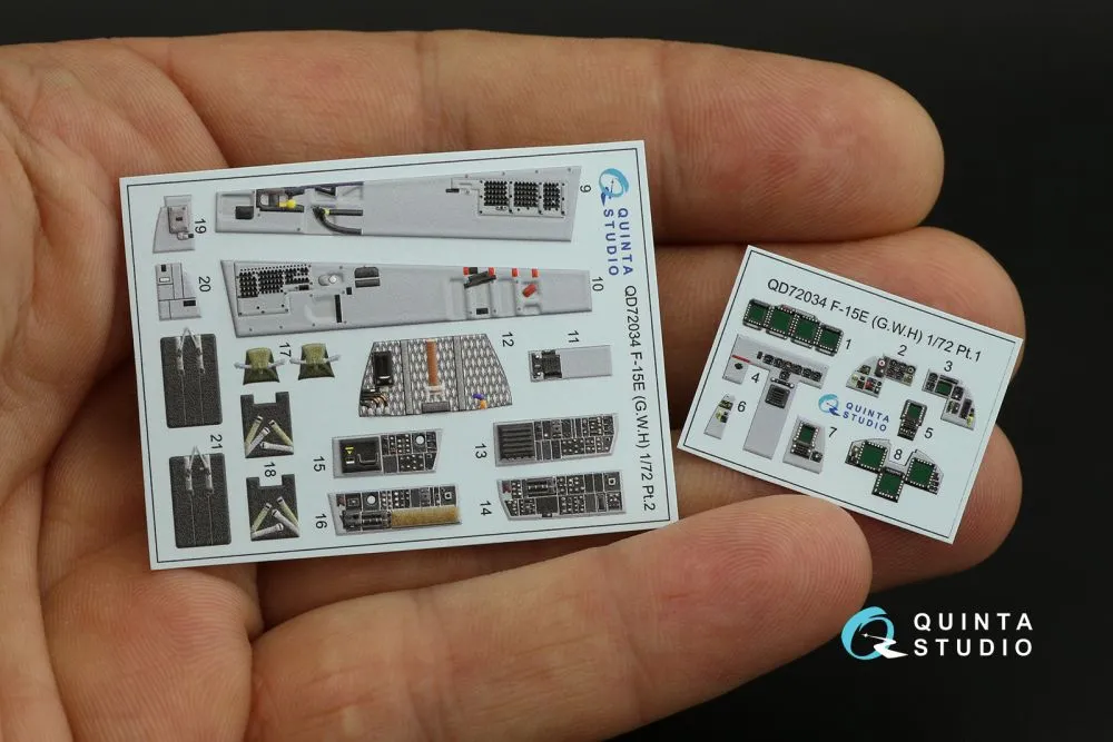 F-15E Interior for GWH 1:72