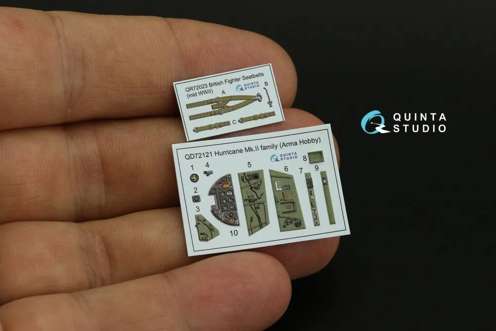 Hurricane Mk.II Interior for Arma Hobby 1:72