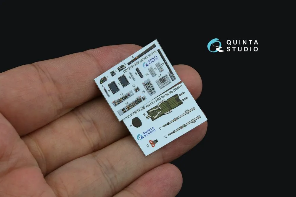 MiG-29SMT interior for GWH 1:72