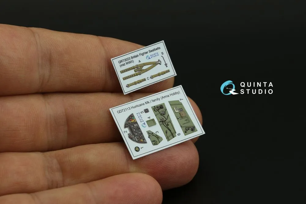 Hurricane Mk.I interior for Arma Hobby 1:72