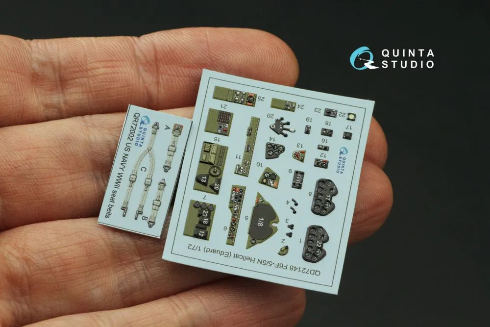 F6F-5 Hellcat interior for Eduard 1:72