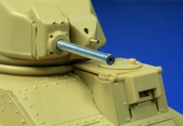 Char B1 bis gun barrel - 75mm, 47mm & 7.5mm MG 1:35