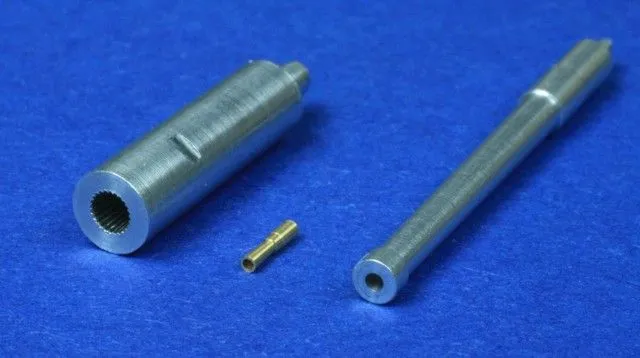 Char B1 bis gun barrel - 75mm, 47mm & 7.5mm MG 1:35