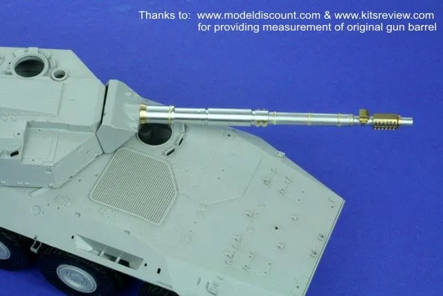 Centauro gun barrel - 105 mm L/52 1:35