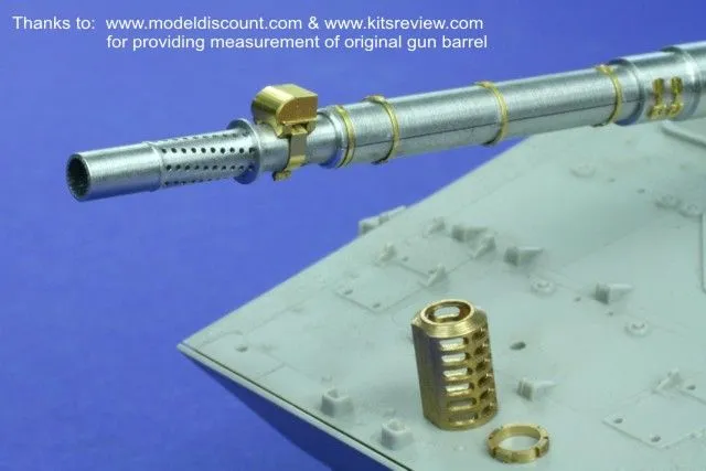 Centauro gun barrel - 105 mm L/52 1:35