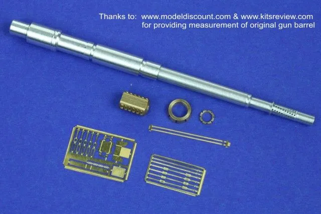 Centauro gun barrel - 105 mm L/52 1:35