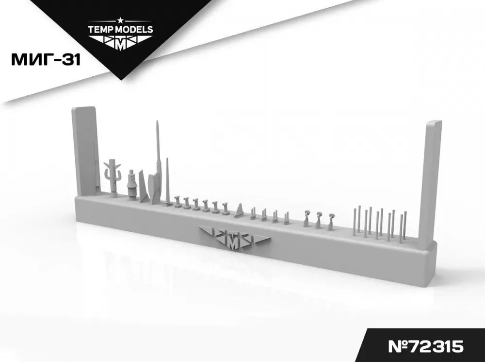 MiG-31 sensing units 1:72
