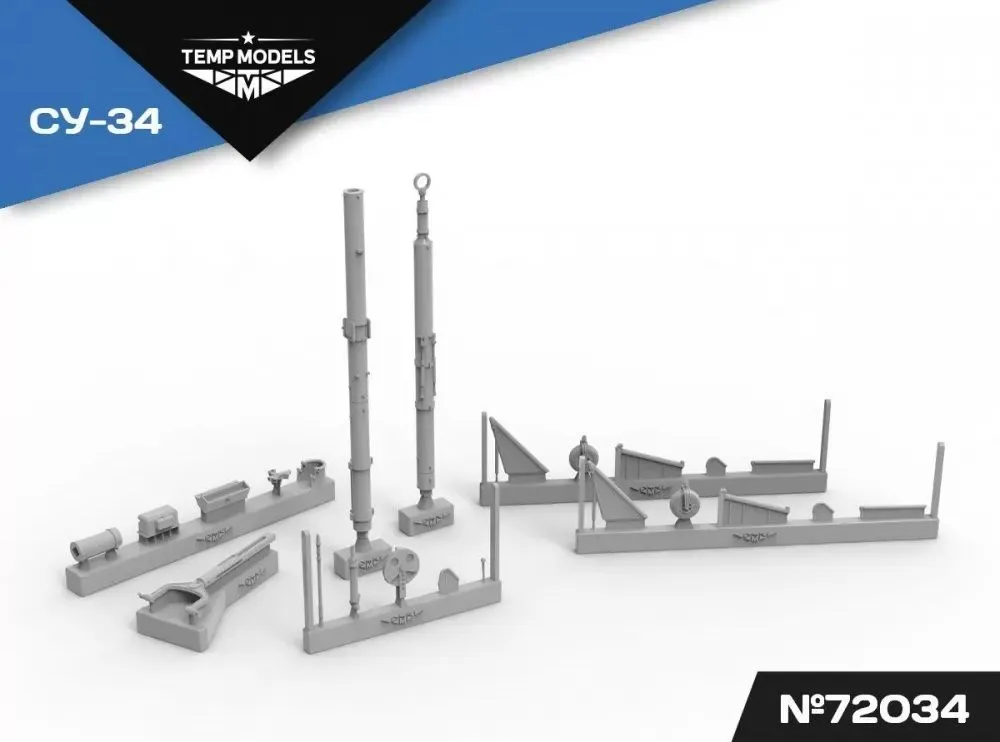 Su-34 airfield towbar 1:72