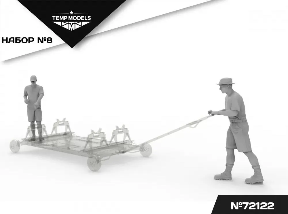 Russian VKS technical personnel (Syria) 1:72