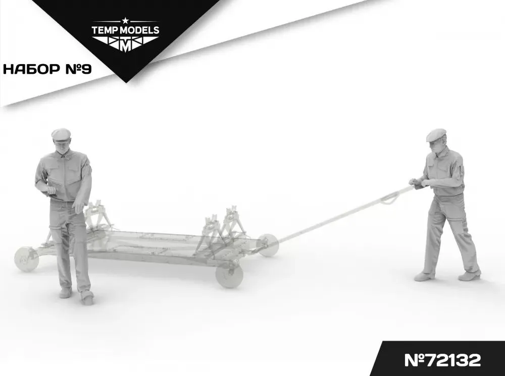 Russian VKS technical personnel 1:72