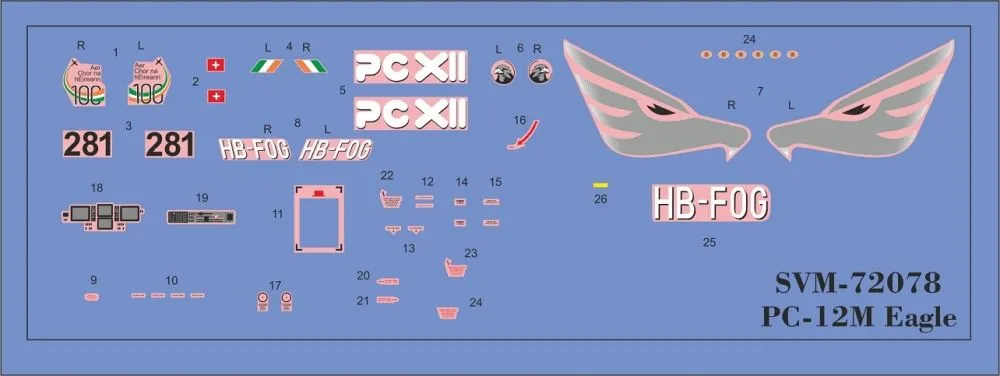 PC-12M "Eagle" turboprop aircraft 1:72