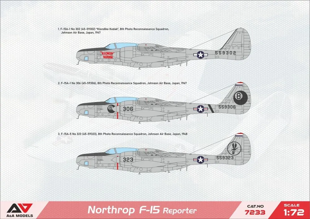 Northrop F-15A "Reporter" 1:72