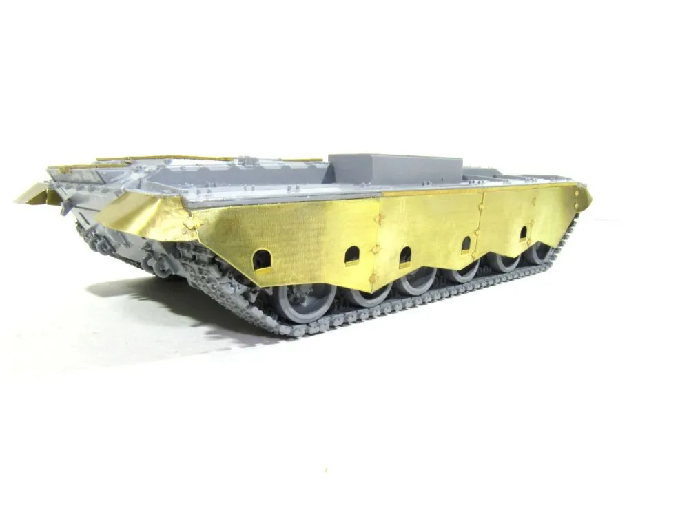 2S19 MSTA-S Side skirts "ZigZag" 1:35