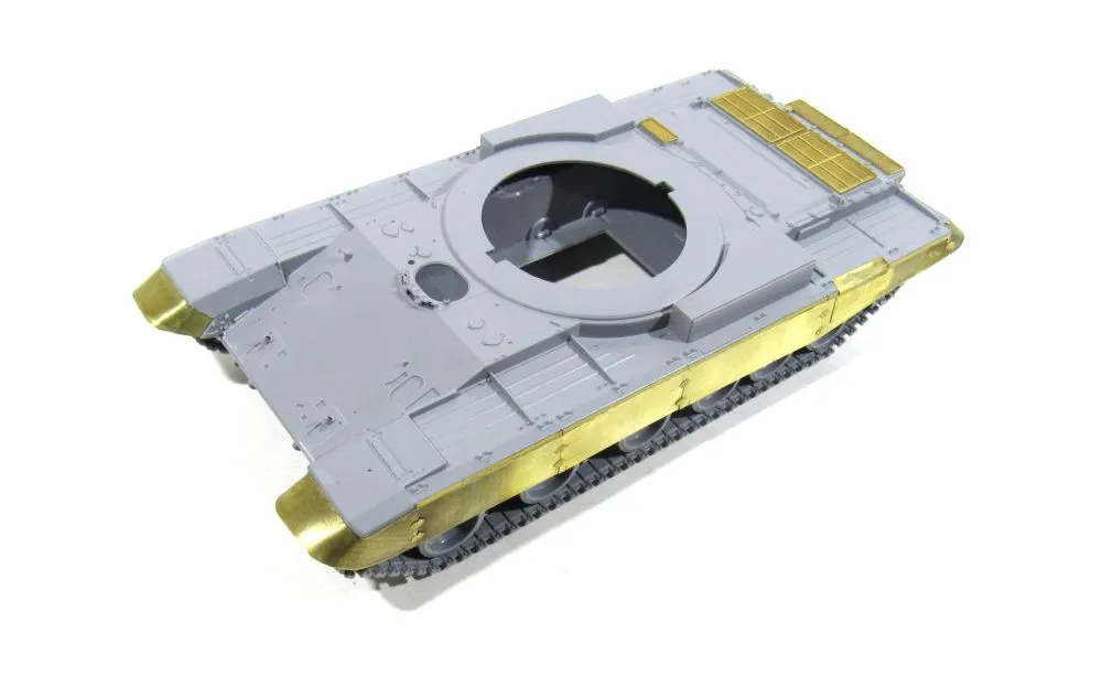 2S19 MSTA-S Side skirts "Standart" for Zvezda 1:35