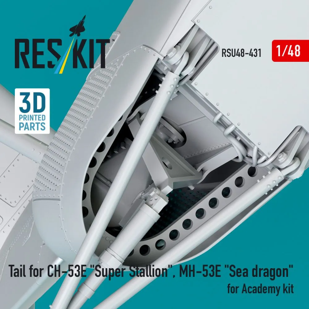 CH-53E/ MH-53E Tail for Academy 1:48