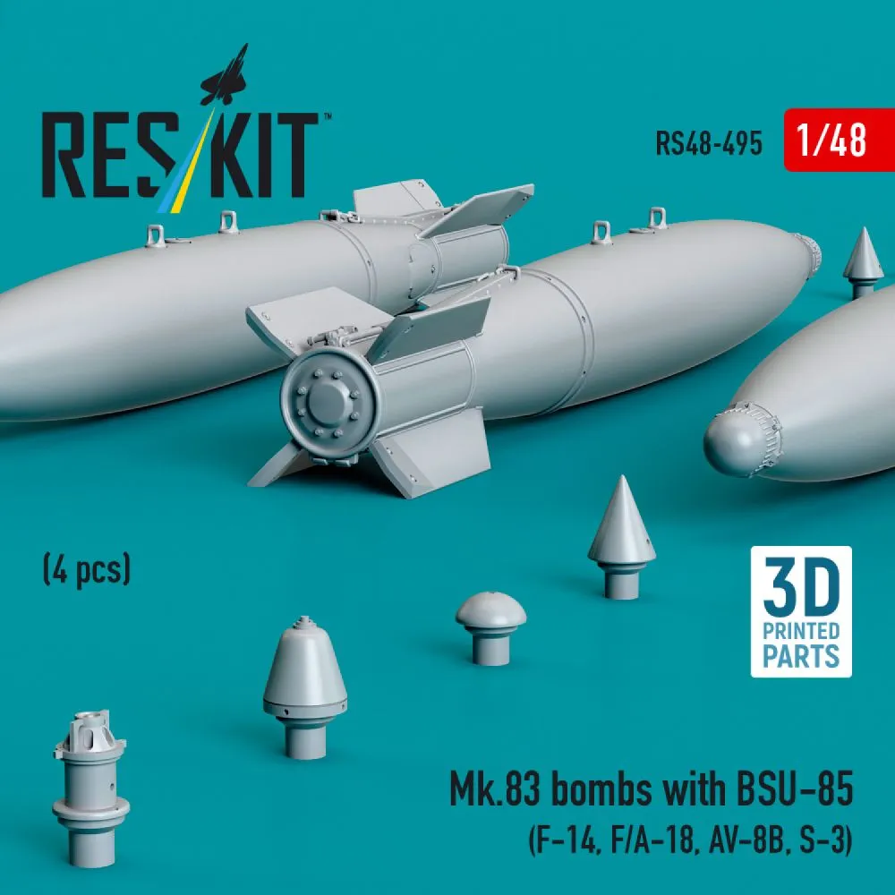 Mk.83 bombs with BSU-85 1:48