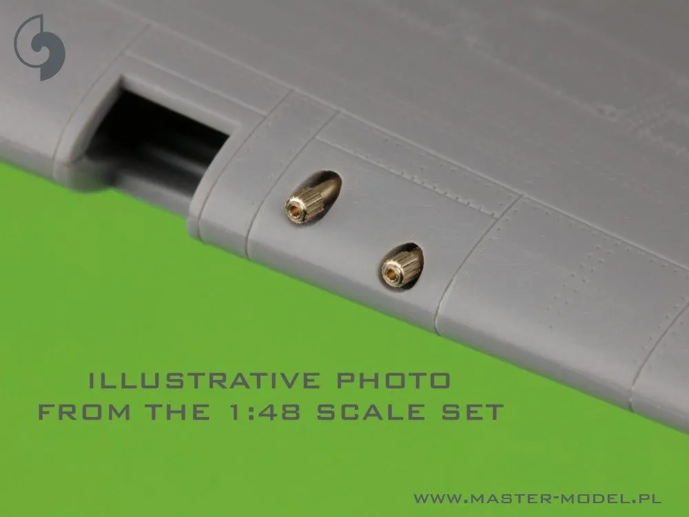 Hawker Hurricane Mk.IIb - Browning .303 cal barrel tips & bead sight mount 1:32