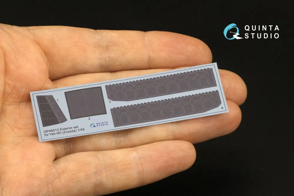 Yak-9D Exterior set for Zvezda 1:48