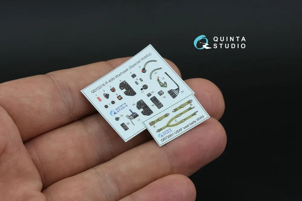 P-40N Warhawk Interior for Special Hobby 1:72