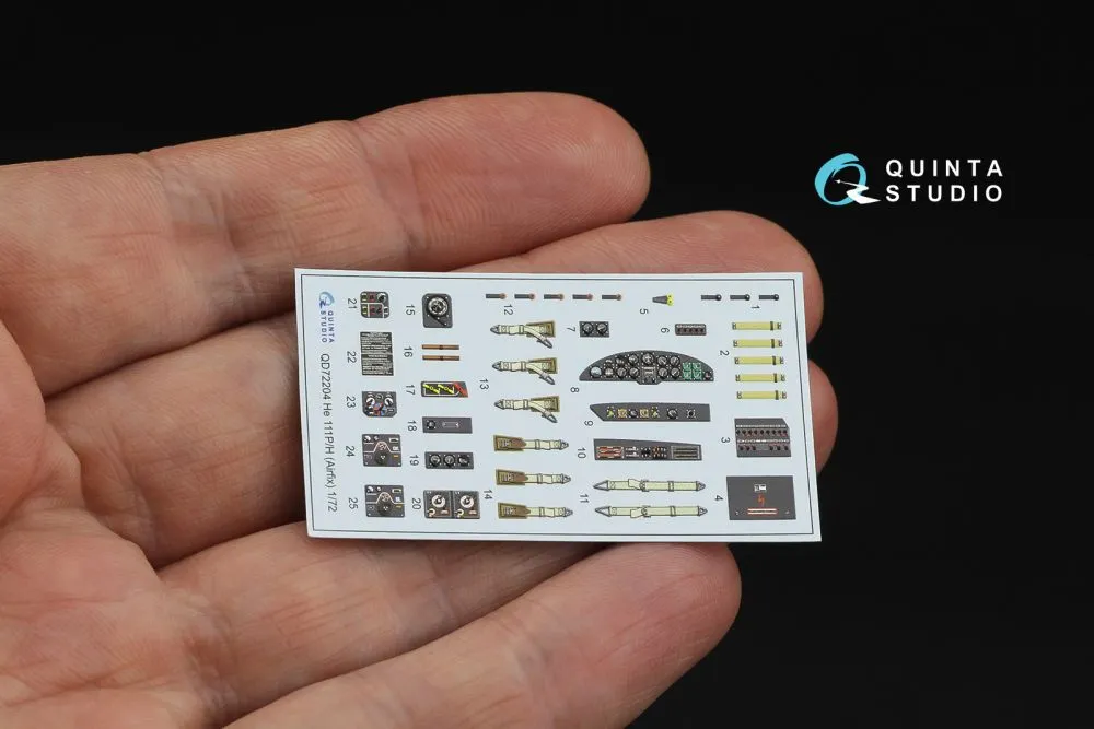 He 111 P/H interior for Airfix 1:72