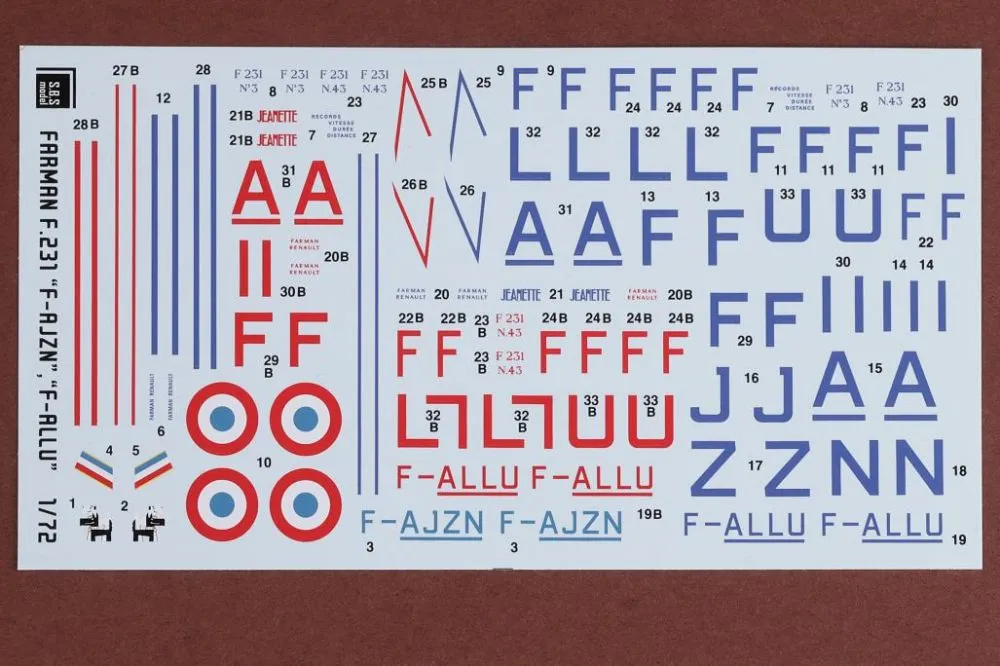 Farman F.231 - Sebastienne Guyot 1:72