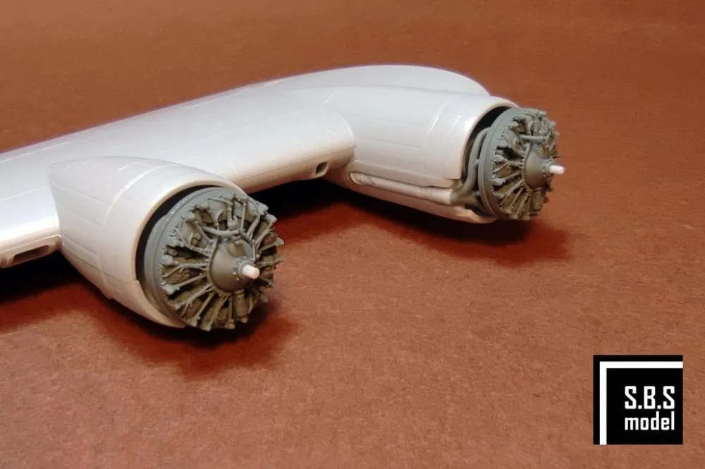 B-17G/Mk.III engine set for Airfix 1:72